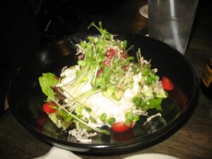 Tofu Poke salad