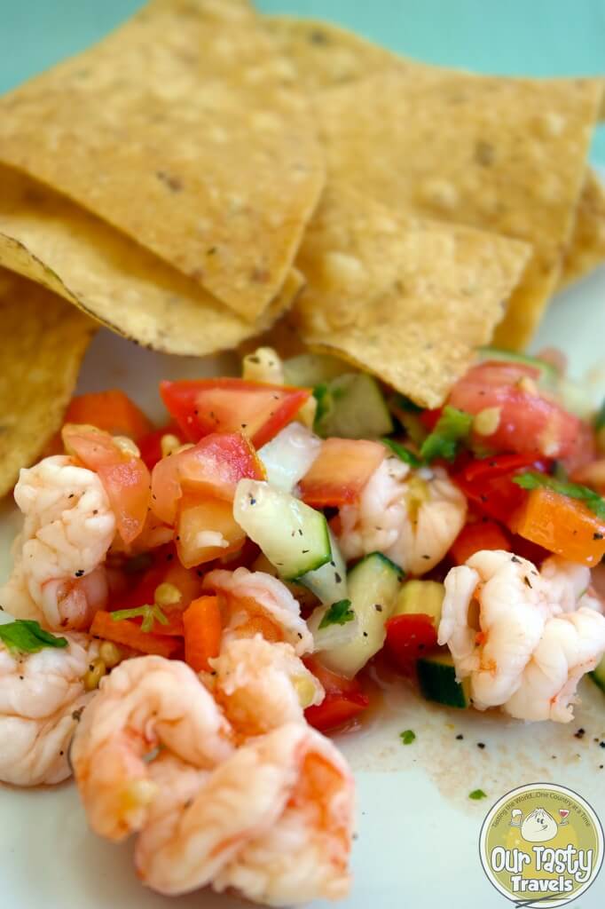 Ceviche in Belize - ourtastytravels.com