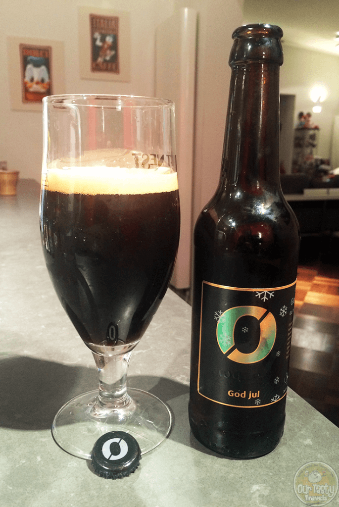 22-Dec-2015: God jul Whisky (2015) by Nøgne Ø. 9.5% ABV, 33 class bottle. Love the liquorice flavor on top the dark chocolate, dark fruits, and spices in this one. Delicious! #ottbeerdiary #ottadvent15