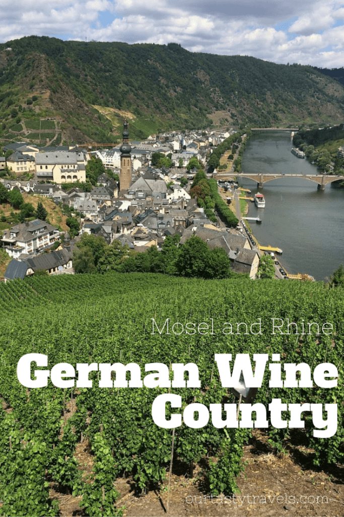 Learn about German wine and how to visit the popular Rhine and Mosel River regions. Ourtastytravels.com