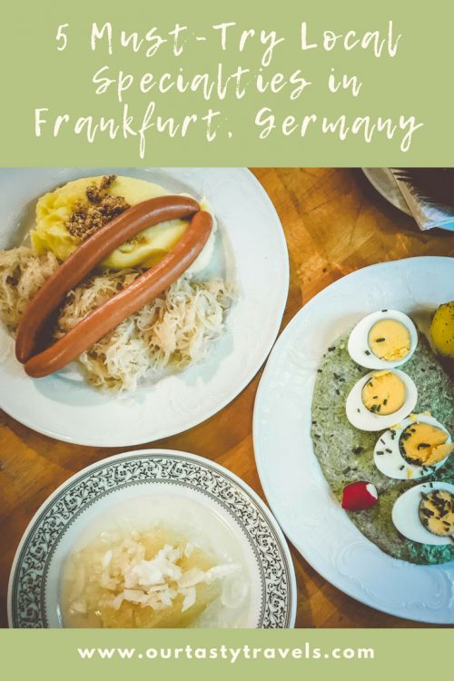 5 Local Frankfurt Food Specialties - Our Tasty Travels