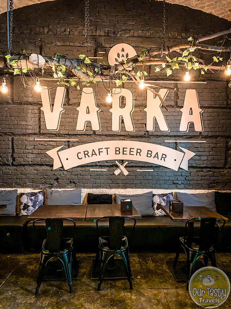 Varka Craft Beer Bar in Lviv, Ukraine #ourtastytravels