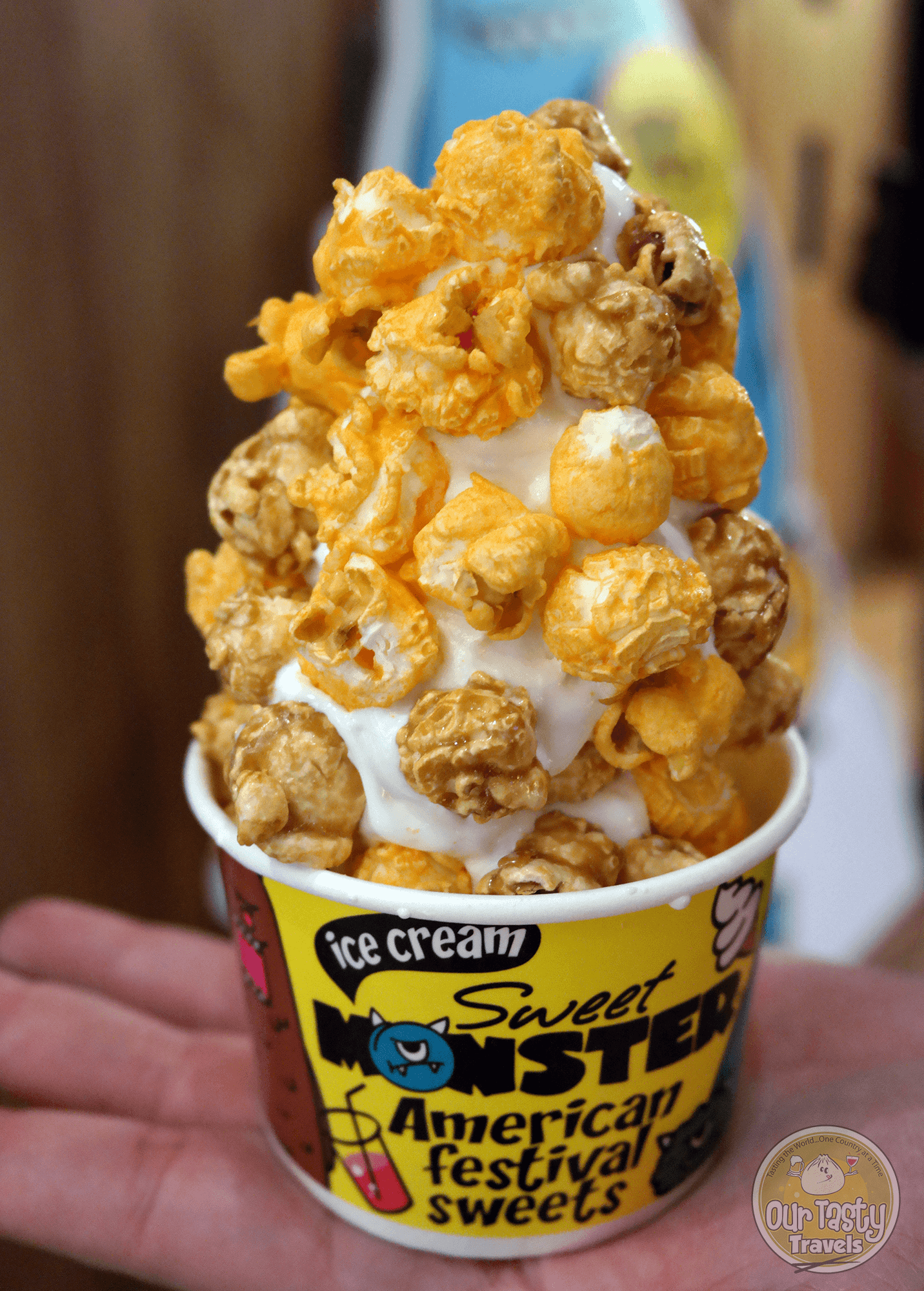 Sweet Monster Cheesey & Caramel Monster Ice Cream. -- ourtastytravels.com