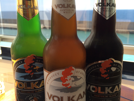 The Beers of Volkan Brewing, Santorini