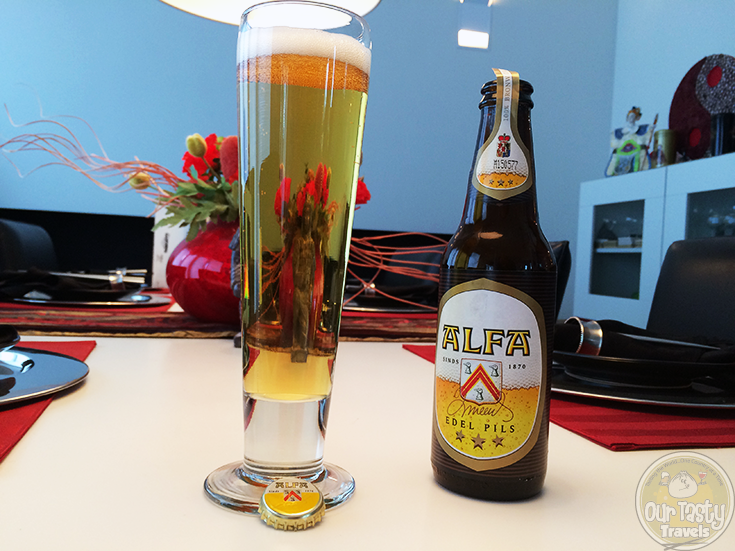 26-May-2015 : Edel Pils by Alfa Bierbrouwerij B.V. Definitely not bad for a local Pilsner. #ottbeerdiary