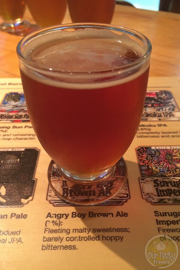 Angry Boy Brown Ale by Baird Brewing Company OTTBeerDiary Day 312