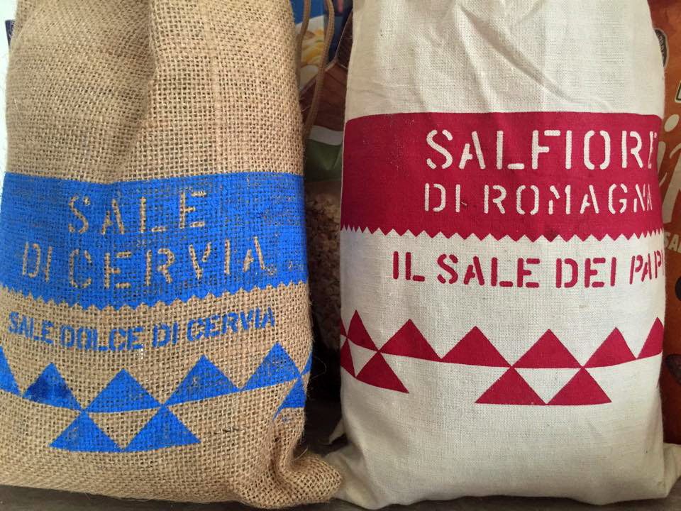 Sale de Cervia in Emilia Romagna.