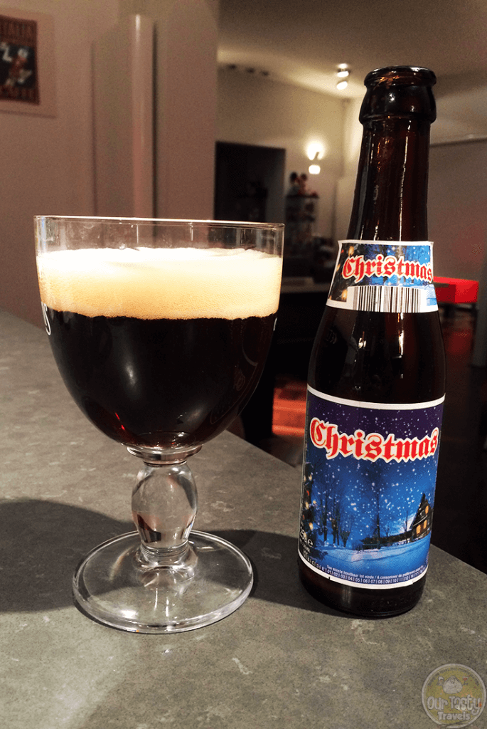15-Dec-2015: Christmas Leroy by Brouwerij Het Sas / Leroy. 25cl Bottle, 7.5% ABV. A "scottish ale" style winter ale. Dark in color. A little sweet, but not in an overbearing way. Decent levels of alcohol and flavor mixed. A good beer! #ottbeerdiary #ottadvent15