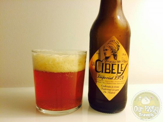 07-May-2015 : Imperial IPA by Cervezas La Cibeles. Not very bitter. Less than expected for a double IPA. Decent flavor for a beer. Just underwhelming for the style. #ottbeerdiary