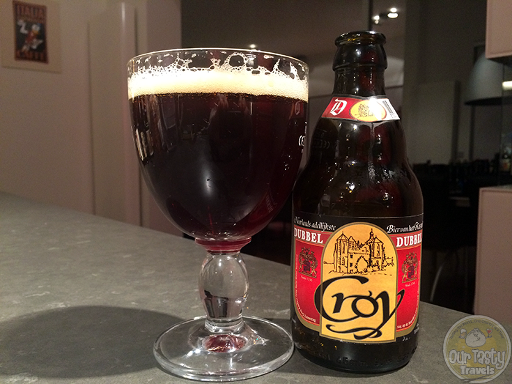 22-Jan-2015 : Croy Dubbel by Brouwerij Croy. Deep reddish brown color. Smell of fruit and toffee, found in the taste as well. Slightly sweet, not overly like many Dubbels. #ottbeerdiary