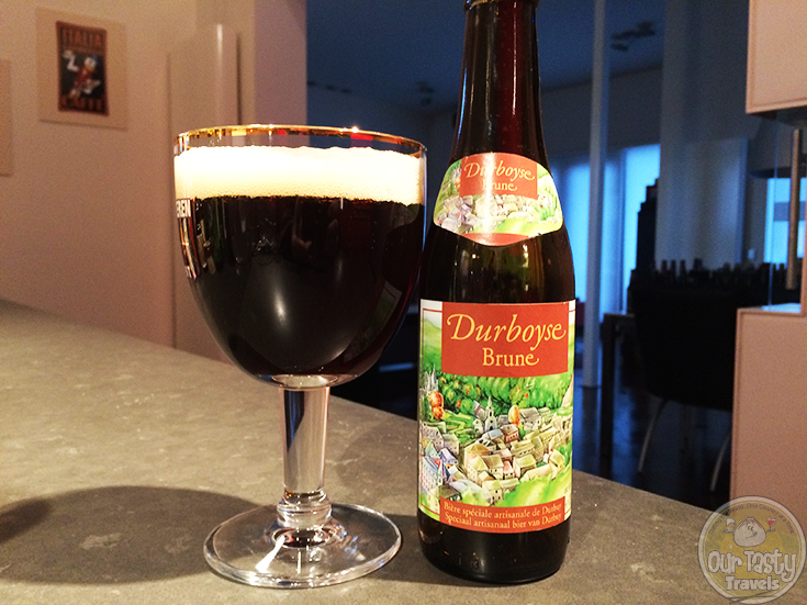 26-Mar-2015 : Durboyse Brune by Brasserie Lefebvre. A basic Belgian Bruin. Nothing special. Not too sweet. But not much other flavor either. #ottbeerdiary