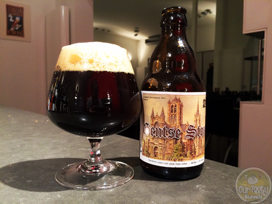 14-Apr-2015 : Gentse Stout by Brouwerij De Graal . Dark bitter flavors, lots of coffee overtaking the flavor of the 11%. Decent beer made special for the Hopduvel in Ghent. #ottbeerdiary