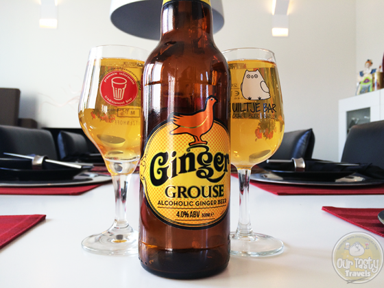 24-May-2015 : Ginger Grouse by The Famous Grouse. Very gingery. Like a glass of ginger ale soda. But with 4% abv. #ottbeerdiary