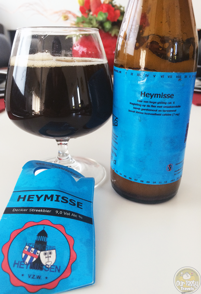 11-Jun-2015 : Heymisse by De Verhuisbrouwerij. Love the dark coffee and sour flavors. But alas, a gusher. Open over the sink if you find one of these! #ottbeerdiary