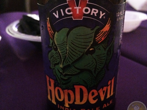 7-Mar-2015 : HopDevil by Victory Brewing Company - A Pennsylvania beer for a great day in Pennsylvania. Hoppy and delicious. #ottbeerdiary