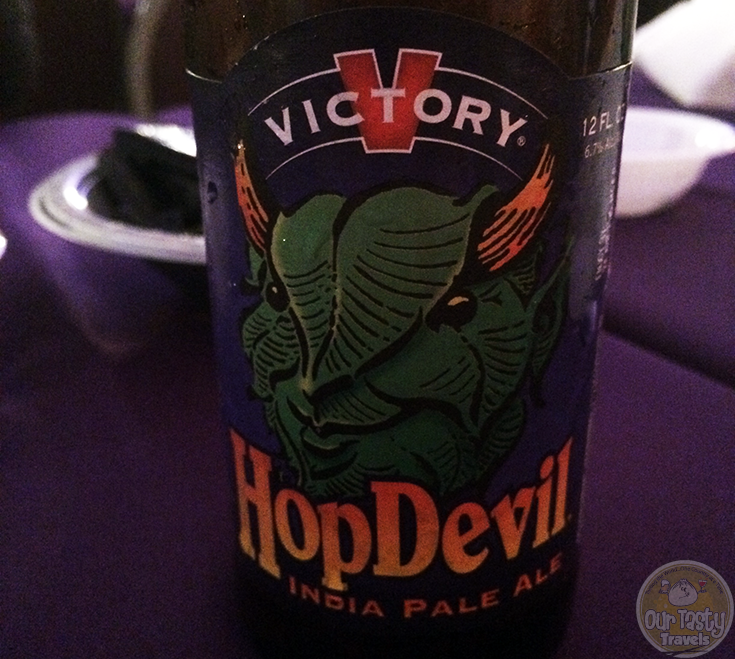 7-Mar-2015 : HopDevil by Victory Brewing Company - A Pennsylvania beer for a great day in Pennsylvania. Hoppy and delicious. #ottbeerdiary