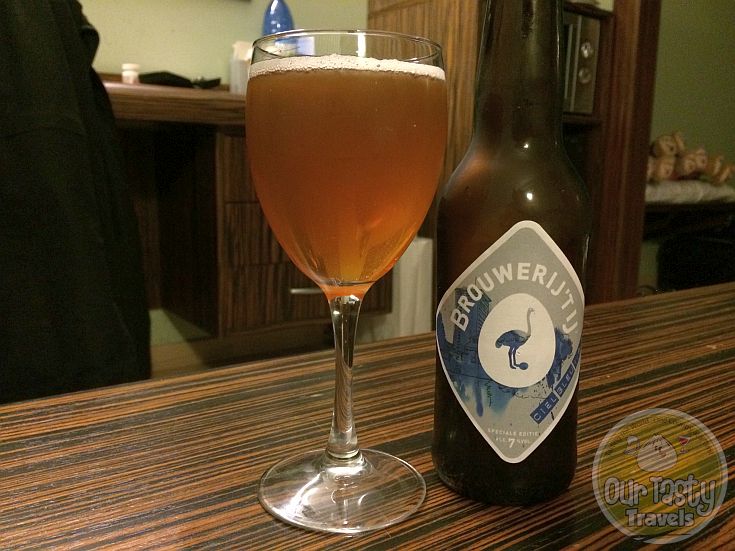 02-May-2015 : Ciel Bleu IPA by Brouwerij 't IJ. Nice bitterness and a very slight fruitiness. #ottbeerdiary