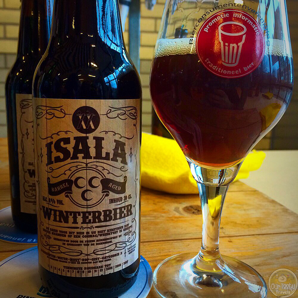 18-Jan-2015 : Isala Winterbier BA by Friese Brouwerij. Intense caramel aromas and flavors, which gave way to a slightly spicy, cinnamon flavor reminiscent of my favorite Valentine's Day treat, cinnamon red hots. Delicious! #ottbeerdiary