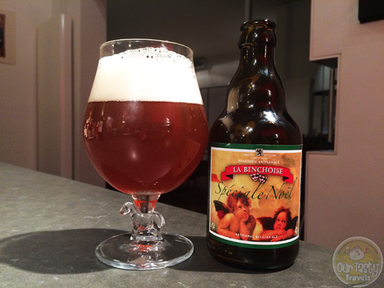 18-Feb-2015 : La Binchoise Spéciale Noël by Brasserie La Binchoise #ottbeerdiary