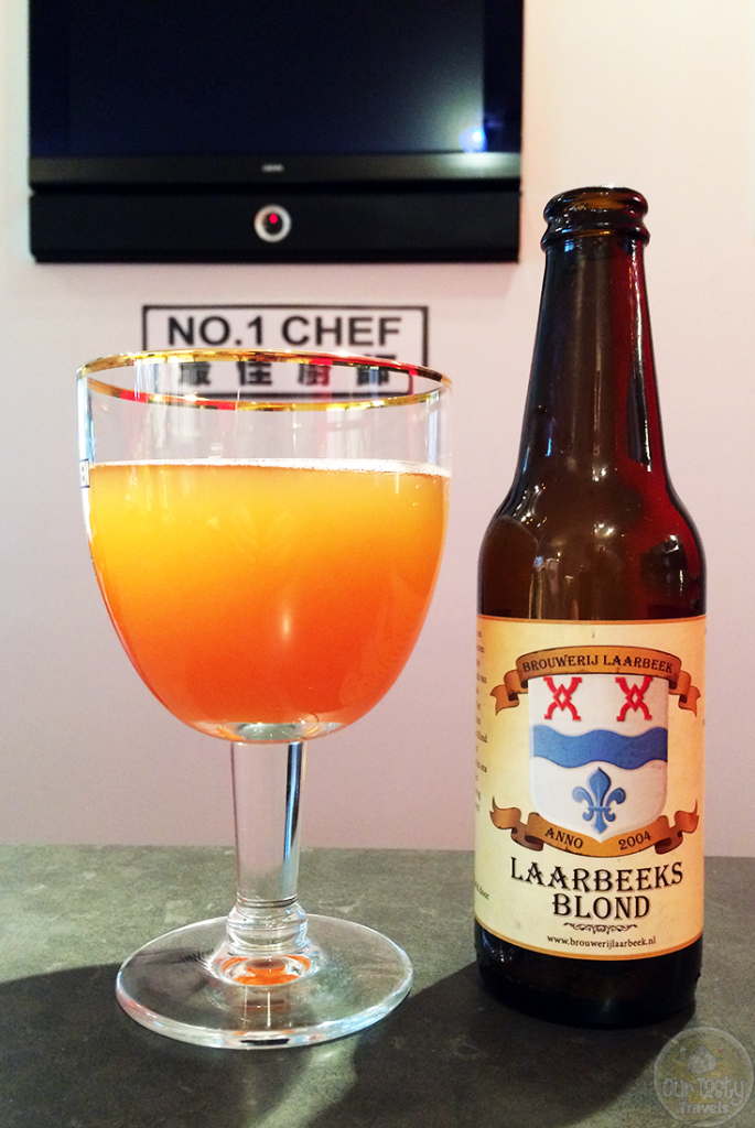17-Sep-2015: Laarbeeks Blond by Brouwerij Laarbeek. Nice fruity aroma and flavor. Very smooth drinking. #ottbeerdiary