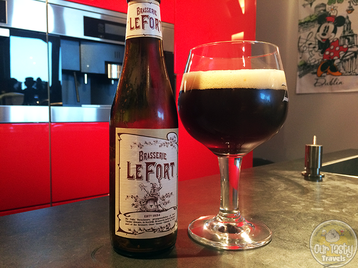 16-Jul-2015 : Brasserie LeFort by Omer Vander Ghinste Brewery. They make some nice sour beers. This one is quite a bit sweeter than my preference. But other than being way too sweet, a very well done beer. #ottbeerdiary