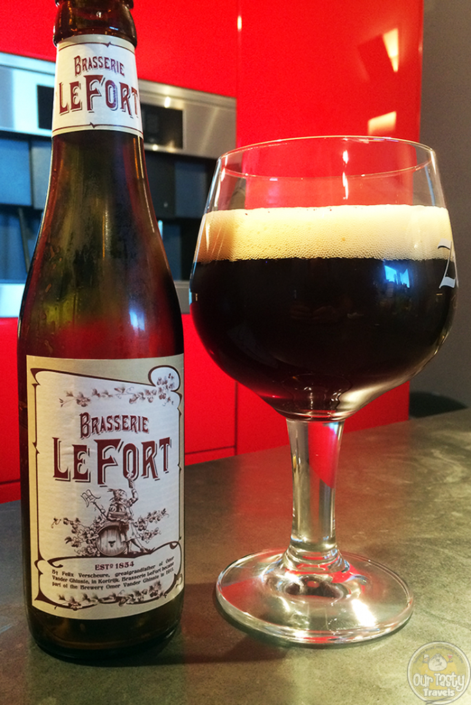 16-Jul-2015 : Brasserie LeFort by Omer Vander Ghinste Brewery. They make some nice sour beers. This one is quite a bit sweeter than my preference. But other than being way too sweet, a very well done beer. #ottbeerdiary