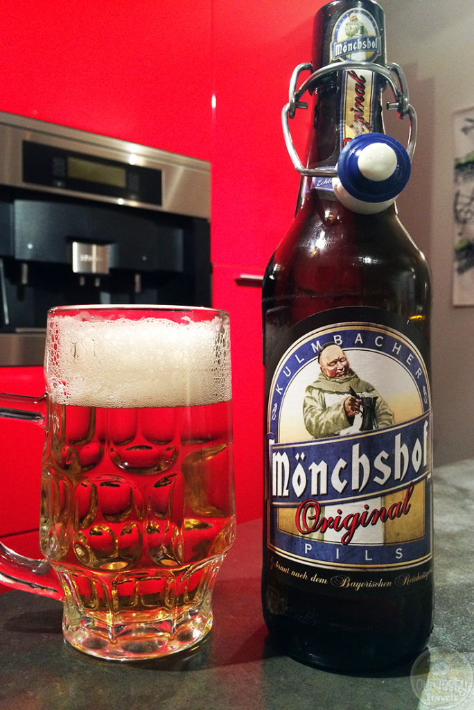 21-Sep-2015: Mönchshof Original Pils by Kulmacher Brauerei. Very basic pils. Very light and smooth. Not too much bitter. Ok. #ottbeerdiary