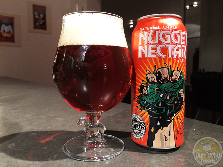 16-Feb-2015 : Nugget Nectar by Tröegs Brewing Company - One of the best beers I've had this year! Imperial Amber Ale with hoppy bitterness, with enough sweetness to balance it out perfectly. #ottbeerdiary