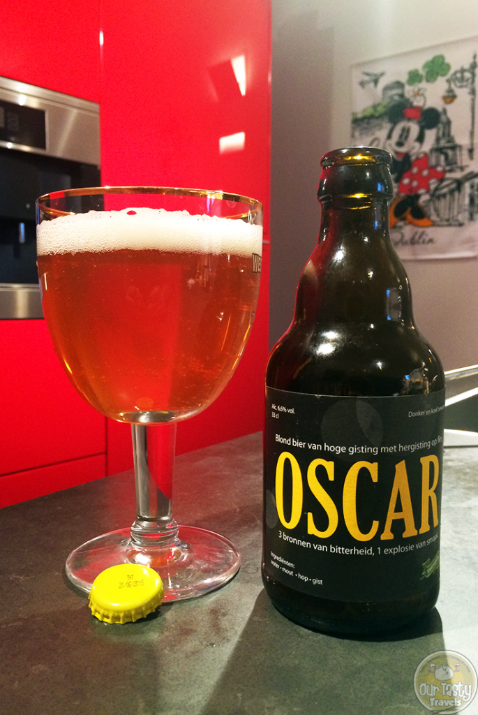 22-Jul-2015 : Oscar Blond by Brouwerij Eutropius. Much more bitter than a normal blonde ale. But tasty! #ottbeerdiary