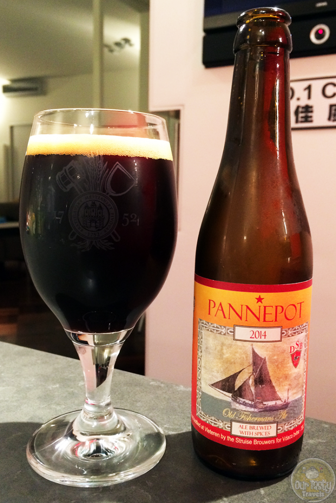 18-Sep-2015: Pannepot - Old Fisherman's Ale (2014) by De Struise Brouwers. Sometimes I forget just how good this beer is! Been a few vintages since I had the basic Pannepot. Black liquorice, caramel and dark fruit indeed. #ottbeerdiary