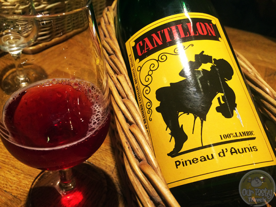 14-Mar-2015 : Pineau d'Aunis by Brasserie Cantillon - A lambic blended with Pineau d' Aunis grapes from the Loire Valley of France. Peppery and Dry. #ottbeerdiary