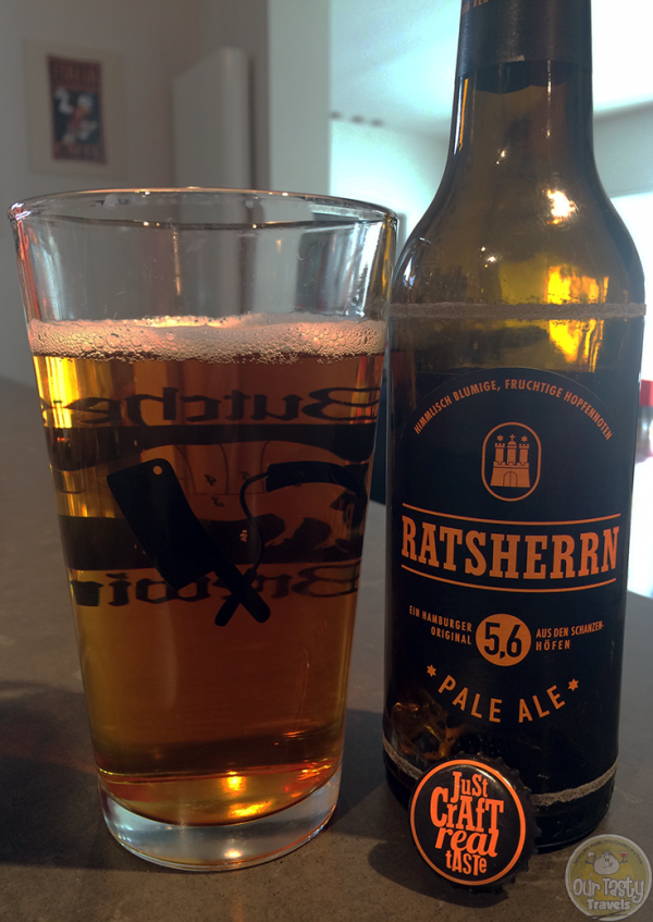 Ratsherrn Pale Ale by Ratsherrn Brauerei OTTBeerDiary Day 80