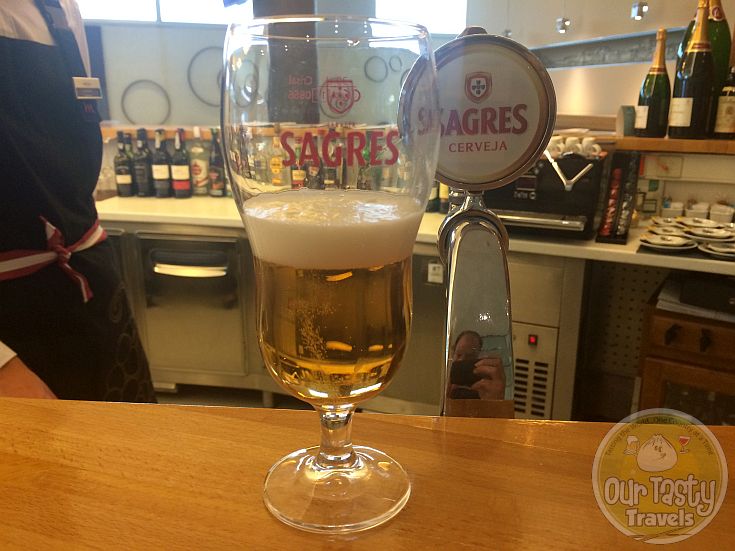 11-May-2015 : Sagres Branca by Sociedade Central de Cervejas e Bebidas SA. A basic Pilsner from Portugal. #ottbeerdiary