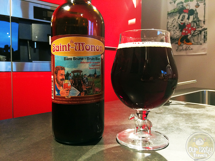 03-Aug-2015: Saint-Monon Brune by Brasserie Saint-Monon. Sweet. Caramel and Malts. Even a little chocolate. Some bitterness, and an attempt for more. #ottbeerdiary