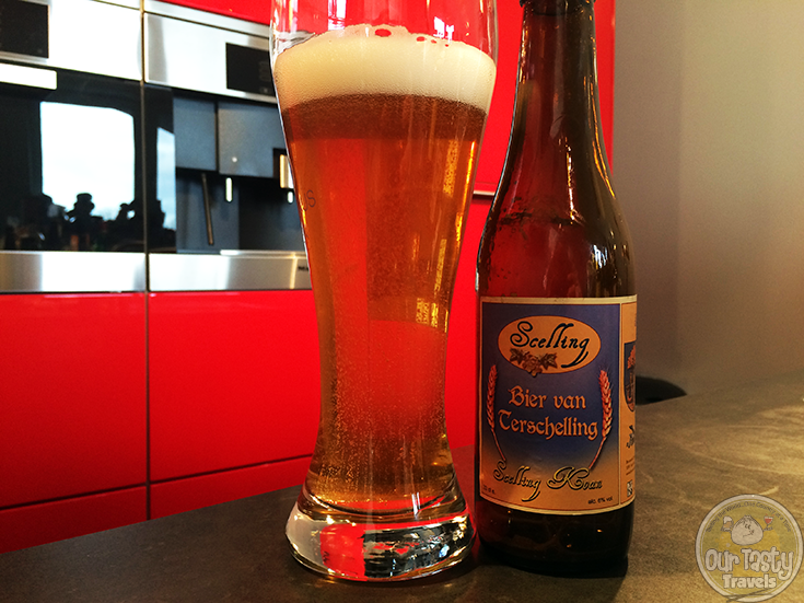 1-April-2015 : Scelling Koan by Brouwerij Lupus. Bier of Terschelling. Wheat Beer. Golden color, not very cloudy. Decent head. Fruity aroma, with nice bitterness mixed with the fruity flavor. #ottbeerdiary