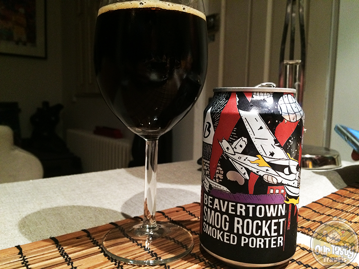 4-Jul-2015 : Smog Rocket by Beavertown. A nice mix of smoky and bitter. Very good flavors. #ottbeerdiary