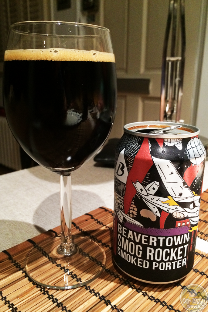4-Jul-2015 : Smog Rocket by Beavertown. A nice mix of smoky and bitter. Very good flavors. #ottbeerdiary