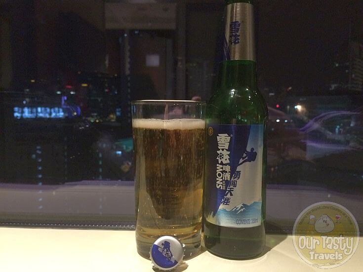 02-Nov-2015: Snow Beer by China Resources Snow Brewery. Top selling beer in the world. For a beer under US$1 in Hong Kong. if you want to get trashed, this is the way to go! The beer is just a so-so light rice-based lager. 5% ABV. #ottbeerdiary