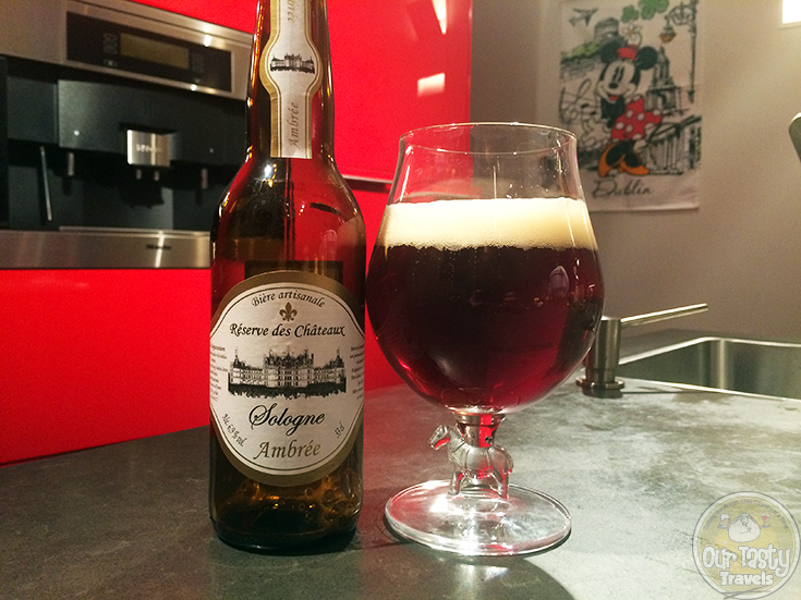 30-Jul-2015 : Sologne Ambrée by Chambord Gastronomie. Picked this up at Chambord in May. I have to admit, I'm amazed how much I like this beer! Great aroma. Nice bitterness. Decent not too sweet flavor. #ottbeerdiary