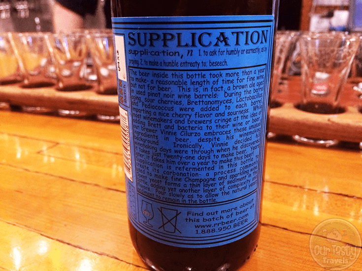 The story of Supplication, by Russian River Brewing Company