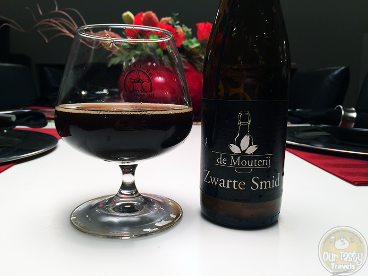 03-Jun-2015 : Zwarte Smid by De Mouterij. Thar she blows! This was a major gusher. What's in the glass is all I could salvage. Sour dark fruits. Dark Malts. Bitter chocolate. I actually kinda like it. A shame so much was lost on opening. #ottbeerdiary